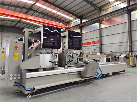 CNC Double Head Mitre Cutting Saw Machine for Window Door 